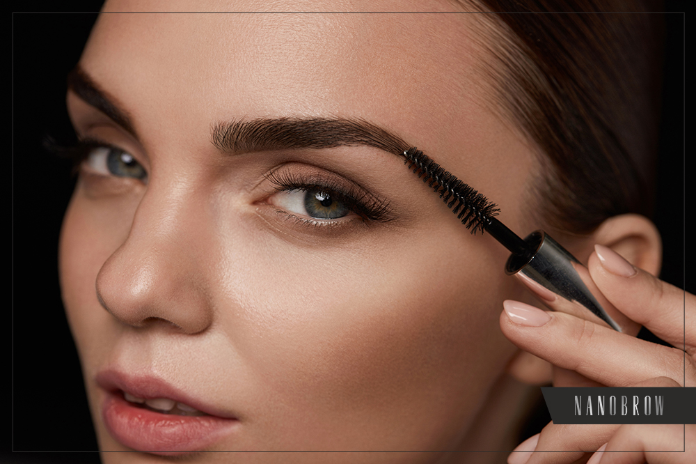 como pintar cejas con gel para cejas